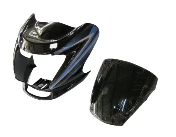 Head Light Visor mask hero Passion Pro Digital Black blue Stk