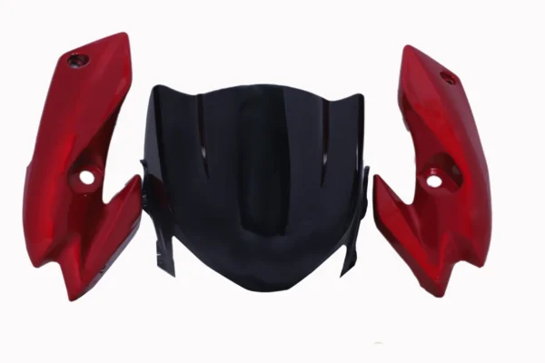 Head Light Visor mask Hero Hunk Candy Blazing Red