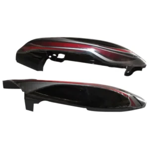Tail Panel seat Cowl Bajaj Discover 100cc Black red Stk