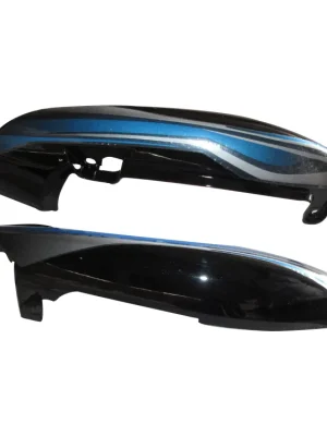 Tail Panel seat Cowl Bajaj Discover 100cc Black blue Stk