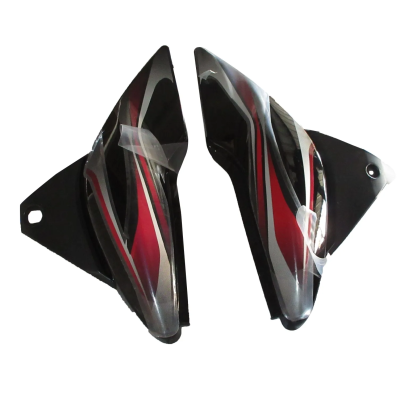 Side Panel cover Bajaj Discover 100cc 3d Type Black purple Stk