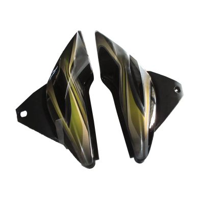 Side Panel cover Bajaj Discover 100cc 3d Type Black green Stk product image