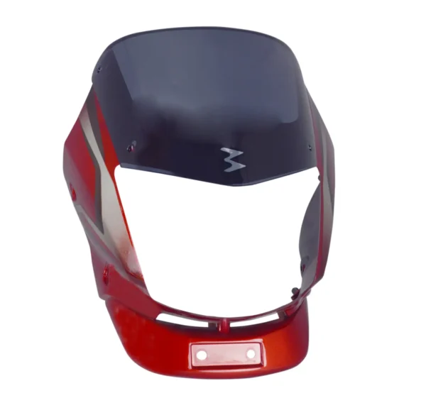 Head Light Visor mask bajaj Platina 125cc Red product image
