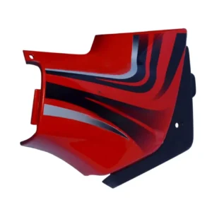 Side Panel cover Hero Passion Pro Sports Red black Bike