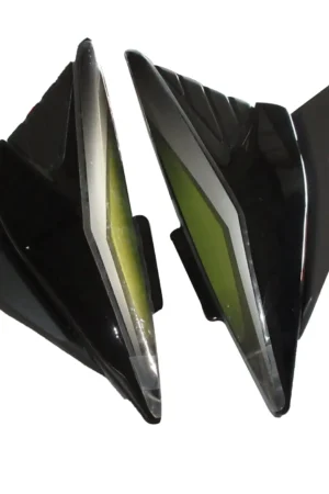 Side Panel cover Bajaj Platina 125cc Blackgreen Stk product image