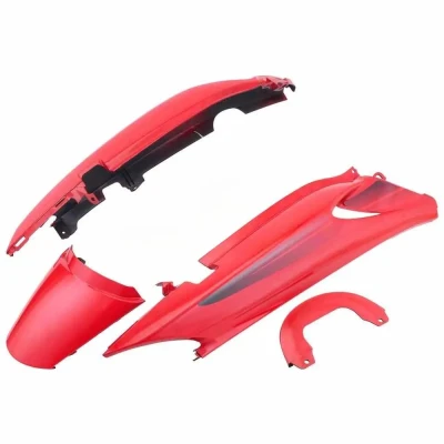 Tail Panel seat Cowl Hero Glamour N m Sports Red black Bike