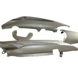 Tail Panel seat Cowl Hero Glamour N m Silver black Bike