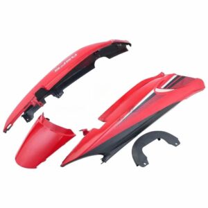 Tail Panel seat Cowl Hero Glamour Latest Sports Red black Bike