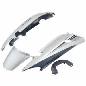 Tail Panel seat Cowl Hero Glamour Latest Silver black Bike