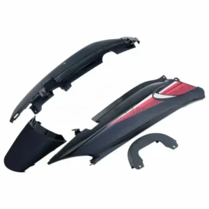 Tail Panel seat Cowl Hero Glamour Latest Black sports Red Bike