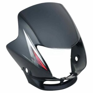 Head Light Visor mask honda Cb Shine Black red Stk product image