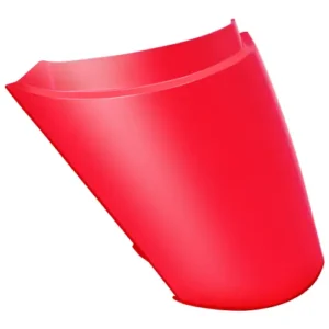 Rear Cowl Center Plate Fit For Hero Glamour Candy Sports Red
