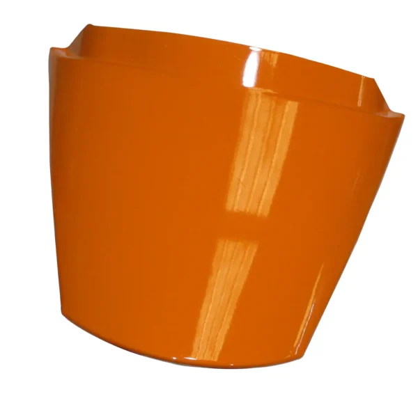 Rear Cowl Center Plate Fit For Hero Glamour vibrant Orange Colour product image