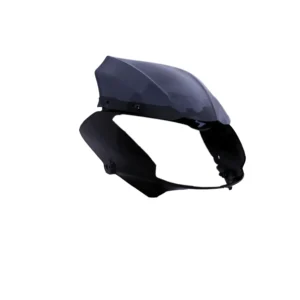 Head Light Visor mask Bajaj Xcd Black