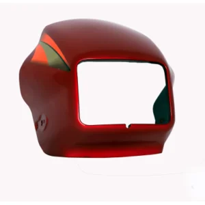 Head Light Visor mask hero Splendor Pro Red