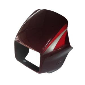Head Light Visor mask Hero Splendor Pro Wine Red