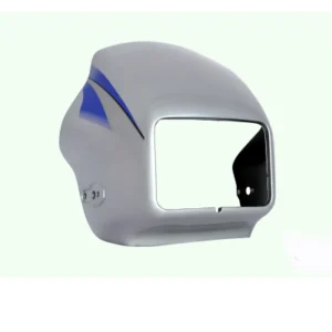 Head Light Visor mask hero Splendor Pro Silver