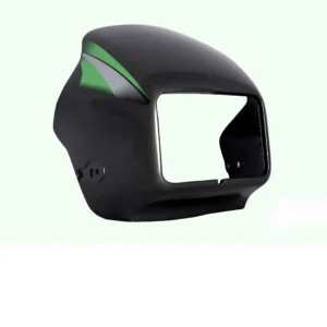Head Light Visor mask bajaj Caliber 115 Metalic Black red Stk product image