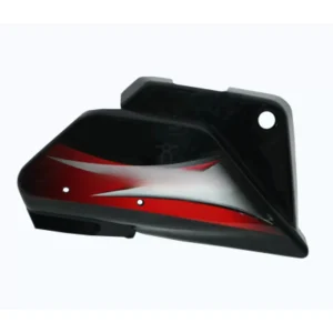Side Panel cover Hero Splendor Pro Black red Stk