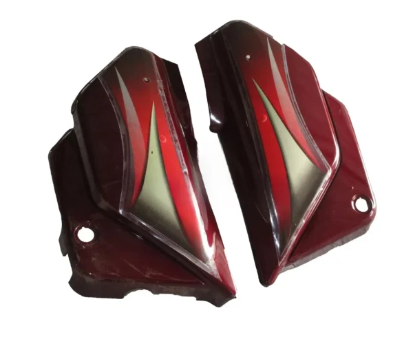 Side Panel cover Hero Splendor Pro Wine Red