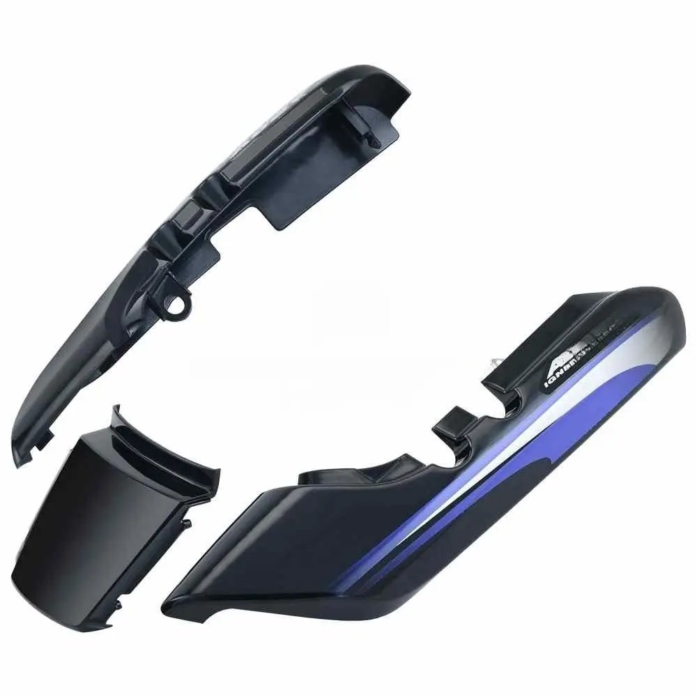 Tail Panel seat Cowl Hero Splendor Pro Black blue Stk