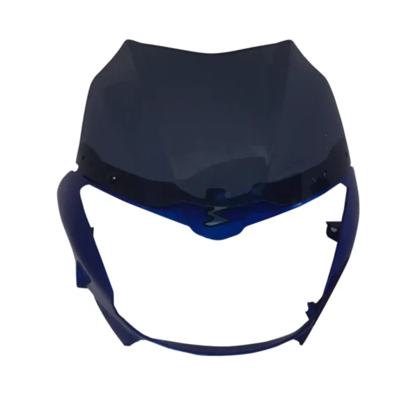 Head Light Visor mask Bajaj Xcd Blue