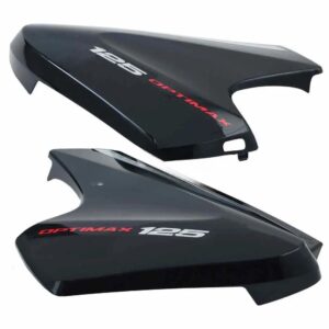 Side Panel cover Honda Cb Shine Blackred Stk