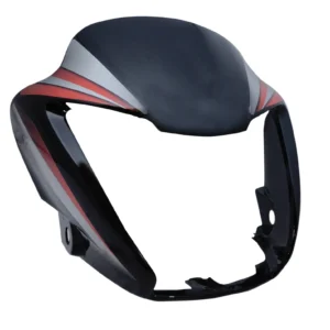 Head Light Visor mask Hero Splendor Nxg Latest Black red Stk