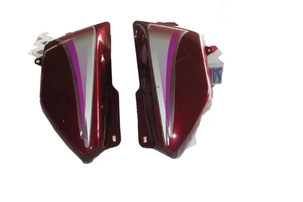 Side Panel cover Hero Cd Dawn N m Wine Red Bike