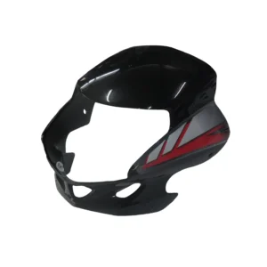 Head Light Visor mask hero Cd Deluxe self Start Black red Stk