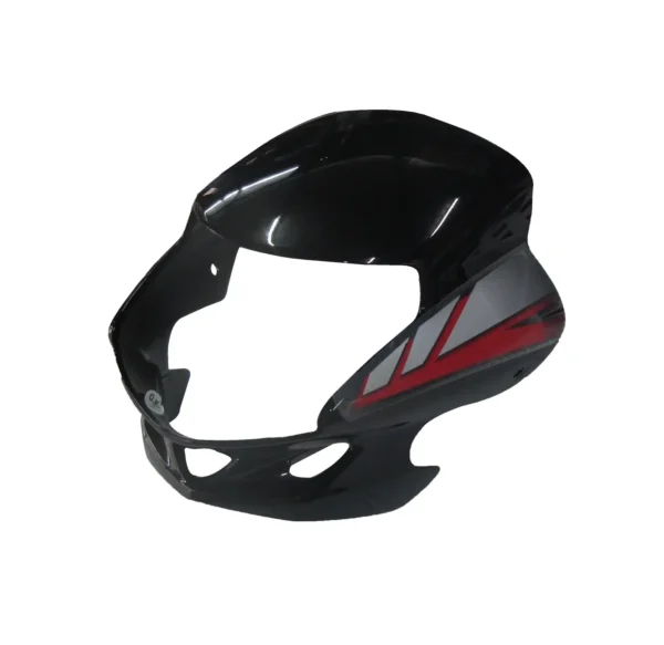 Head Light Visor mask hero Cd Deluxe self Start Black red Stk