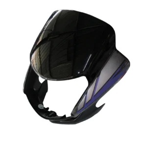 Head Light Visor mask hero Cd Deluxe self Start Black blue Stk