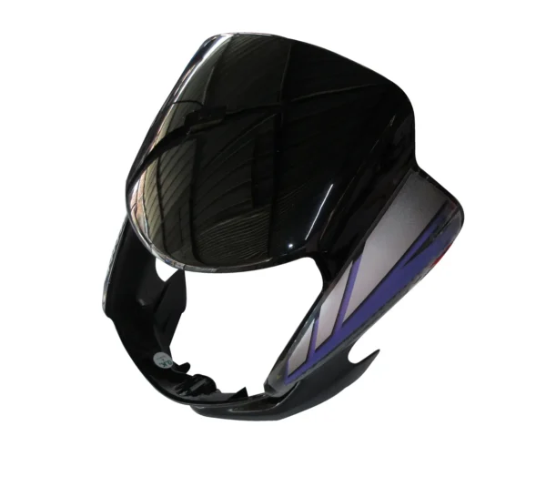 SAI-239A Head Light Visor mask hero Cd Deluxe self Start Black blue Stk