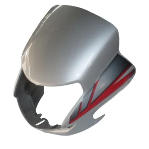 Head Light Visor mask hero Cd Deluxe self Start Silverred Stk