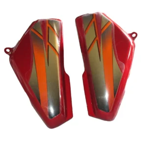 Side Panel cover Hero Cd Deluxe N m Red orange Stk