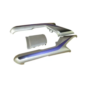 Tail Panel seat Cowl Hero Cd Deluxe N m Silver blue Stk