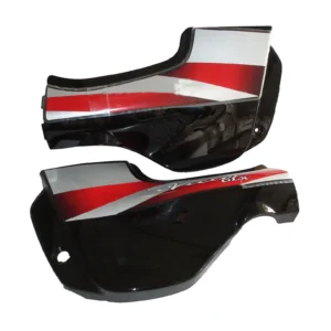 Side Panel cover TVS Victor Glx Black red Stk