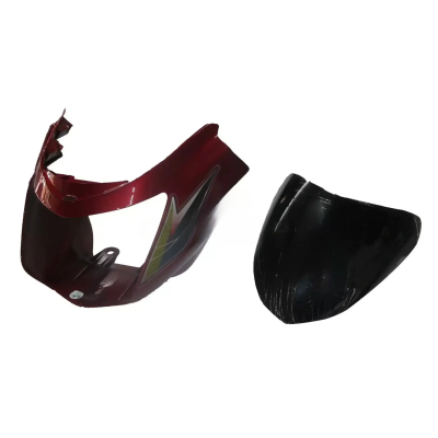 Head Light Visor mask TVS Star City N m Red