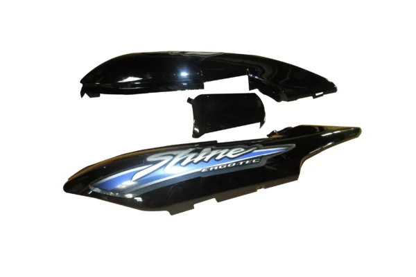 Tail Panel seat Cowl honda Shine N m Black blue Stk product image
