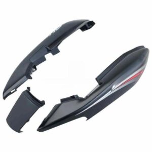Tail Panel seat Cowl Honda Cb Shine Black red Stk product image