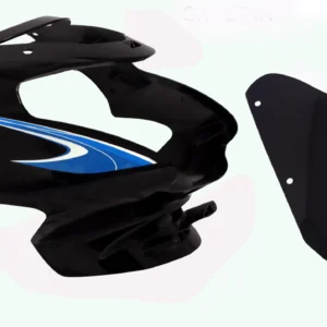 Head Light Visor mask TVS Star Sport N m Black blue Stk