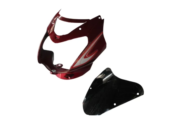 Head Light Visor mask TVS Star Sport N m Red