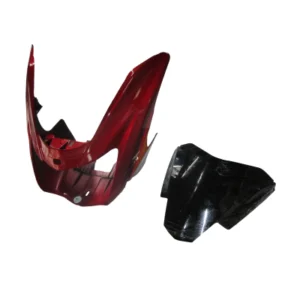 Head Light Visor mask TVS Star Cvti 110cc horse Type Red