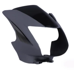 Head Light Visor mask TVS Star Cvti 110cc horse Type Silver