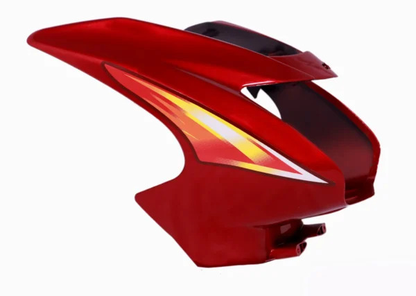 Head Light Visor mask TVS Star Cvti 110 Cc N m Red