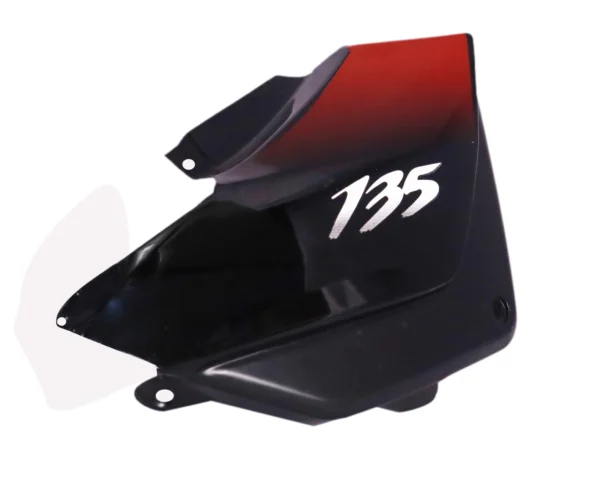 Side Panel cover Hero Honda Ambition Black Red Bike