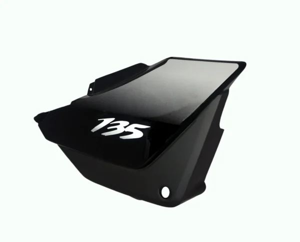 Side Panel cover Hero Honda Ambition Black Silver Bike