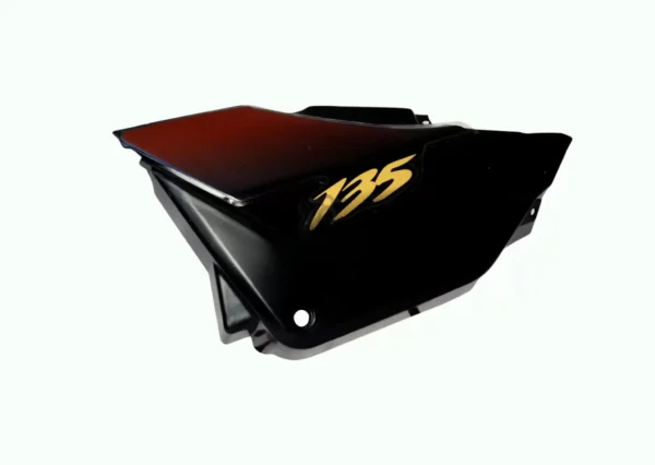 Side Panel cover Hero Ambition Black Mahroon Bike