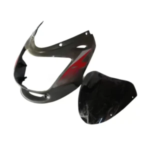 Head Light Visor mask Bajaj Caliber 115 Mouse Grey red Stk product image