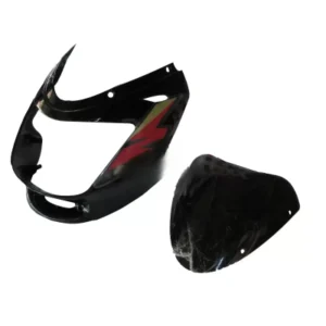 Head Light Visor mask Bajaj Caliber 115 Black red Stk product image